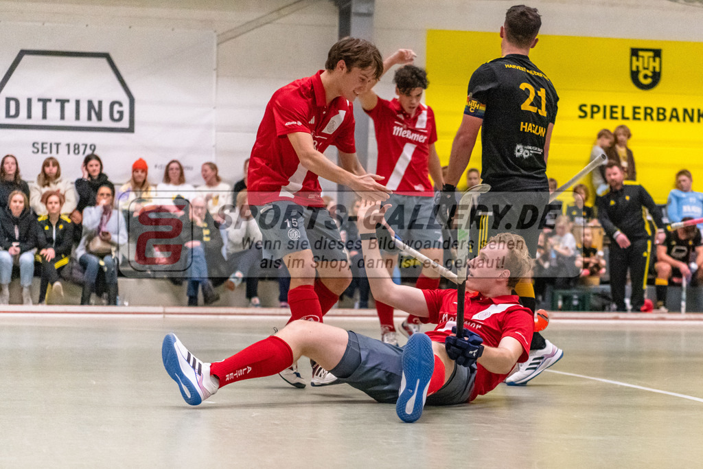 SM_20240112-D85_7035 | 1.Bundesliga Hallenhockey  (M) HTHC - DCadA / 4:5 (3:3)