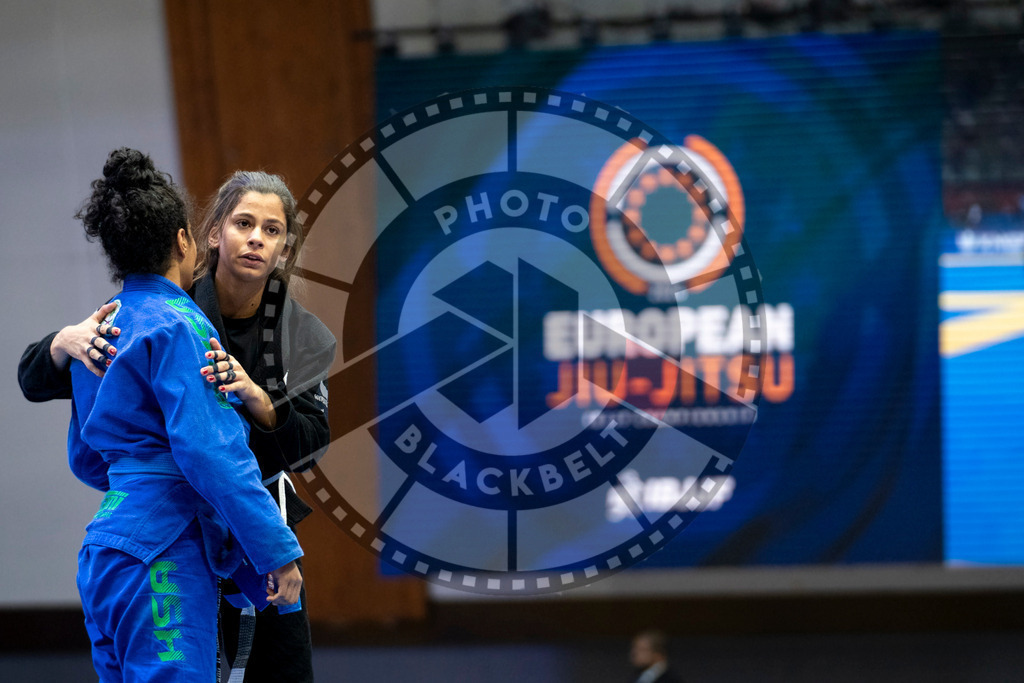 20240121PBB5190 | Fighters compete during the second day of the IBJJF European Championship in Paris, France, on January 21, 2024.