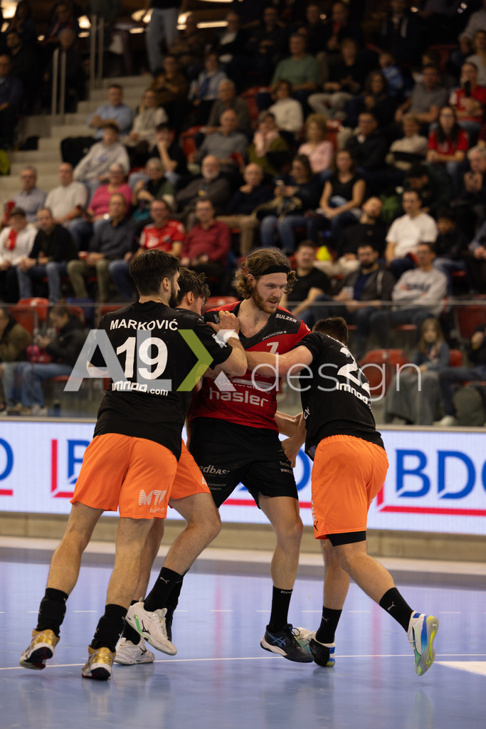 Handballen I Herren I Saison 2025-2026 I Quickline Handball League 2026 | Men I 18. Spieltag I Pfade Winterthur - Kadetten Schaffhausen I 20.12.2025 | 7 Oliver Eggert (Pfadi Winterthur) – Rückraum mitte - Realisiert mit Pictrs.com
