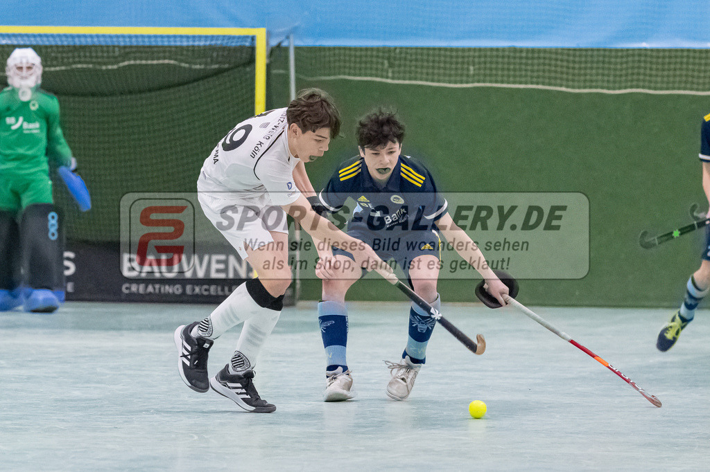 HK_20230304_105406 | Deutsche Meisterschaft MU16 Schwarz-Weiß Köln - Zehlend. Wespen  am 4.3.2023 RWK, Köln ,