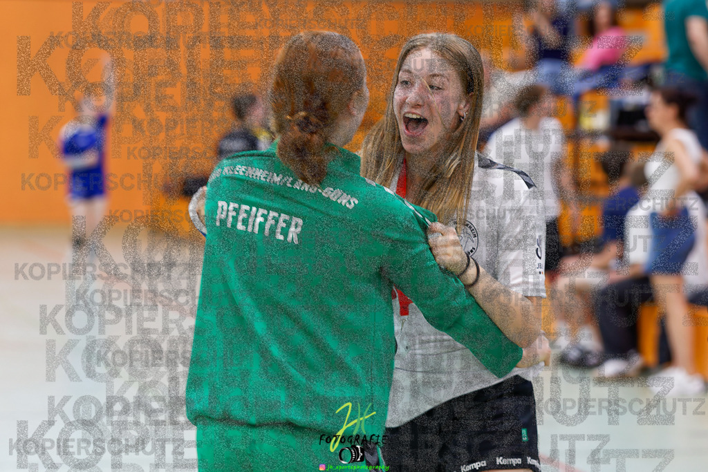 Quali-Turnier JBL wJA; Frisch Auf Göppingen - HC Rödertal | Quali-Turnier JBL wJA; Frisch Auf Göppingen - HC Rödertal am 31.05.2025 in Oberkleen (Weidig-Halle)Photo © 2025 - Jörg Heinrich - Realisiert mit Pictrs.com