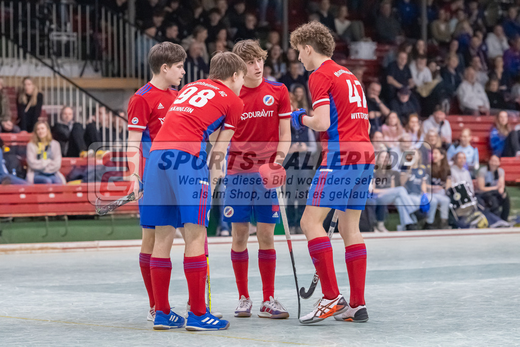 HK_20230304_105807 | Deutsche Meisterschaft MU16 Zehlend. Wespen - Mannheimer HC am 4.3.2023 RWK, Köln ,