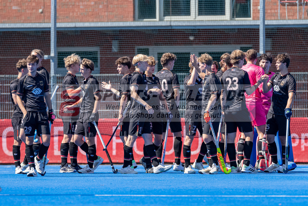 HK_20240628_102417 | MU18 Länderspiel Germany - Niederlande am 28.6.2024 Crefelder HTC, Krefeld ,