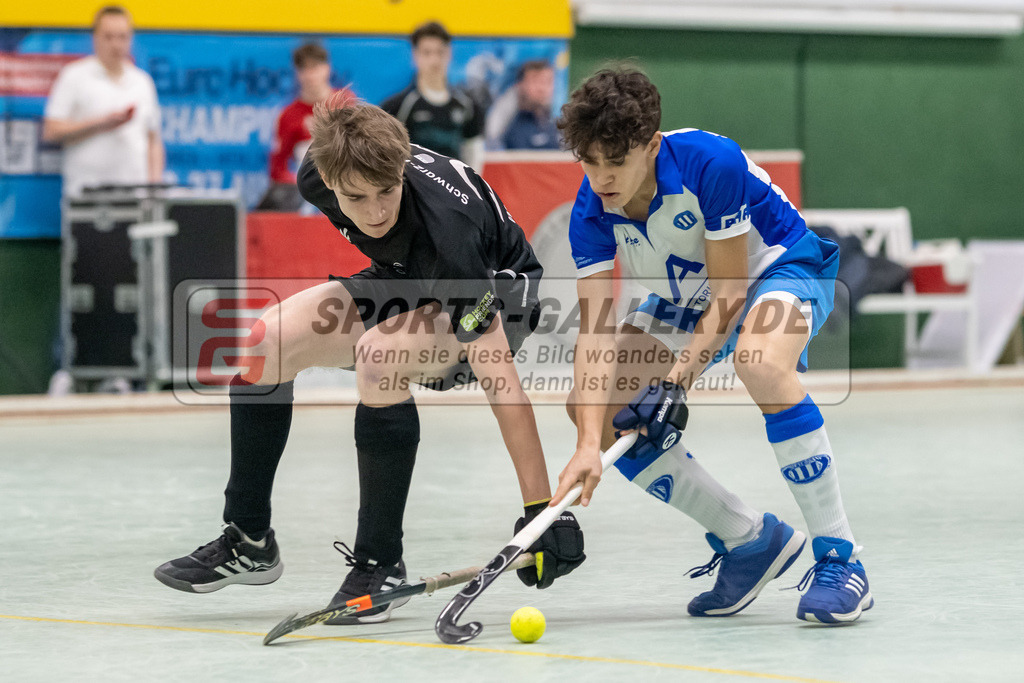 SFE_20230304_0026 | Deutsche Meisterschaft Männliche U16 Halle 2023 am 04.03.2023 in Köln (KTHC Stadion Rot-Weiss Köln Tennis and Hockey Club), Photo: Stephan Fehrmann 2022 (Sports-Gallery)