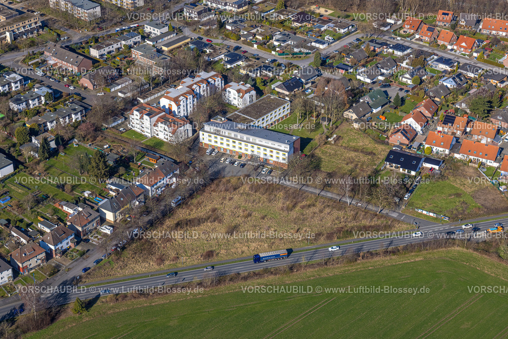 Unna230214044 | Luftbild, Agaplesion Bethesda Seniorenzentrum Unna, Hammer Straße Höhe Hausnummer 102, Königsborn, Unna, Ruhrgebiet, Nordrhein-Westfalen, Deutschland
