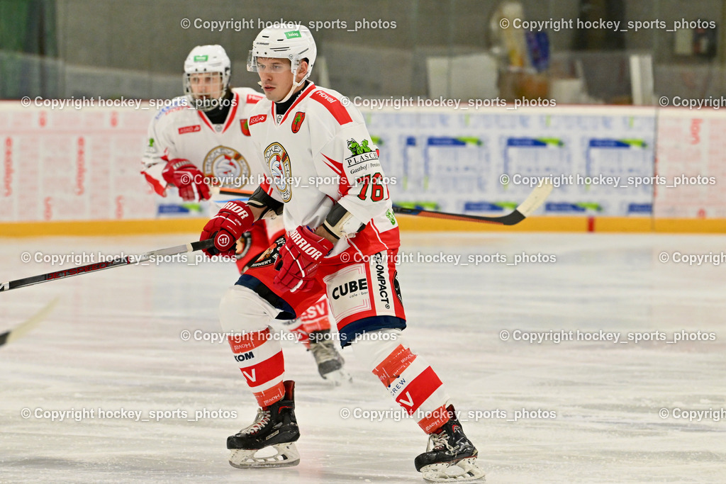 ESV FERLACH vs. ESC SOCCERZONE STEINDORF | #76 Pem Nik ESV Ferlach, ESV FERLACH vs. ESC SOCCERZONE STEINDORF, ESV FERLACH vs. ESC SOCCERZONE STEINDORF am 22.11.2024 in Ferlach (Eishalle Ferlach ), Austria, (Photo by Bernd Stefan)
