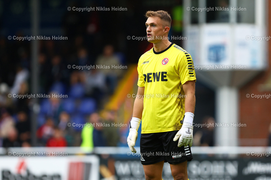 NH_FCEintrachtNorderstedt_VfBOldenburg_RegionalligaNord_03082025 | #32 Lars Oliver Huxusohl (FC Eintracht Norderstedt)Fußball I Herren I Regionalliga Nord I Saison 2025-2026  I 2. Spieltag I FC Eintracht Norderstedt - VfB Oldenburg I 03.08.2025 I Edmund-Plambeck-Stadion