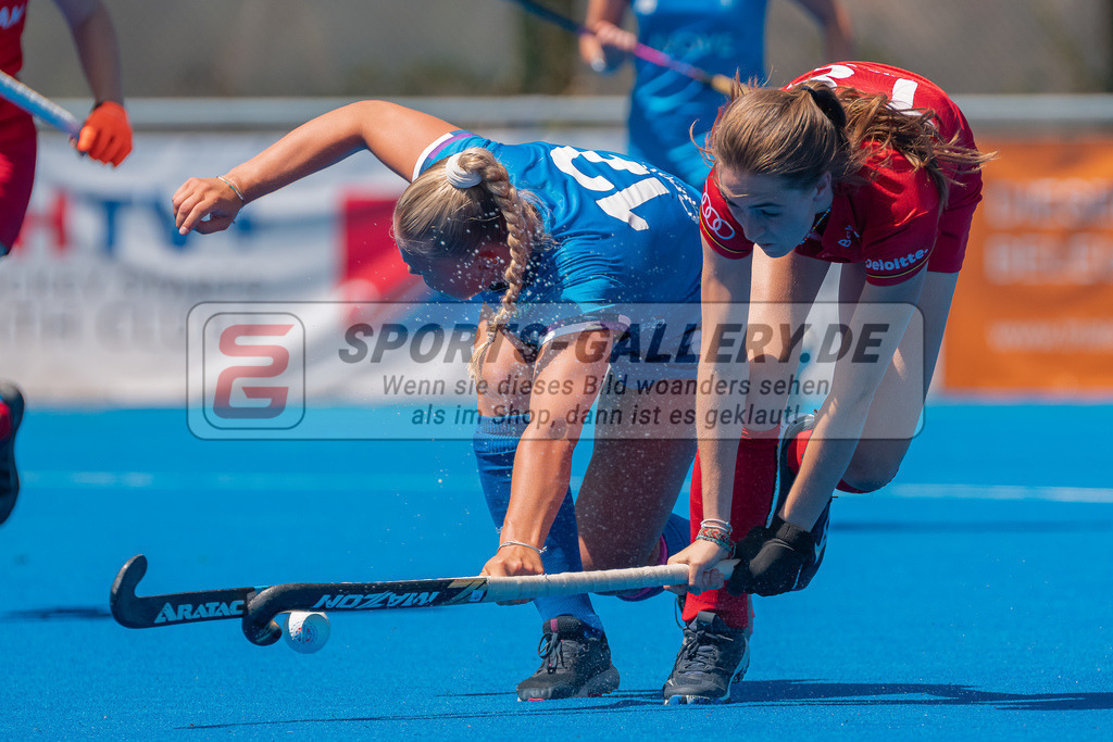 HK_20230708_109812 | Euro Hockey WU18 Belgium - Scotland Championship Girls &amp; Boys am 8.7.2023 CHTC , Krefeld ,