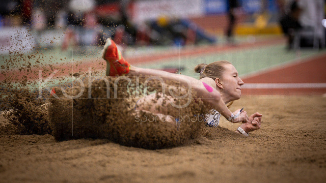 Deutsche Leichtathletik-Hallenmeisterschaften; Dortmund, 01.03.2026 | Helena Börner (LAC Erdgas Chemnitz); Deutsche Leichtathletik-Hallenmeisterschaften am 01.03.2026 in der Helmut-Körnig-Halle in Dortmund. 