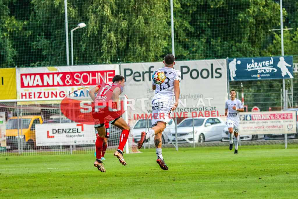 ASK Klagenfurt - Union Gurten Regionalliga 1. Runde | ASK Klagenfurt - Union Gurten am 28.07.2023 in Klagenfurt
(Stadion Fischl), Austria, (Photo by Ernst Krawagner sport-fan.at) - Realisiert mit Pictrs.com
