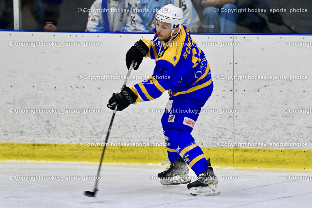EHC Althofen vs. ESC Steindorf 6.3.2024 | #67 Schettina Kevin EHC Althofen, EHC Althofen vs. ESC Steindorf 6.3.2024, EHC Althofen vs. ESC Steindorf am 06.03.2024 in Althofen (Stadthalle Althofen ), Austria, (Photo by Bernd Stefan)