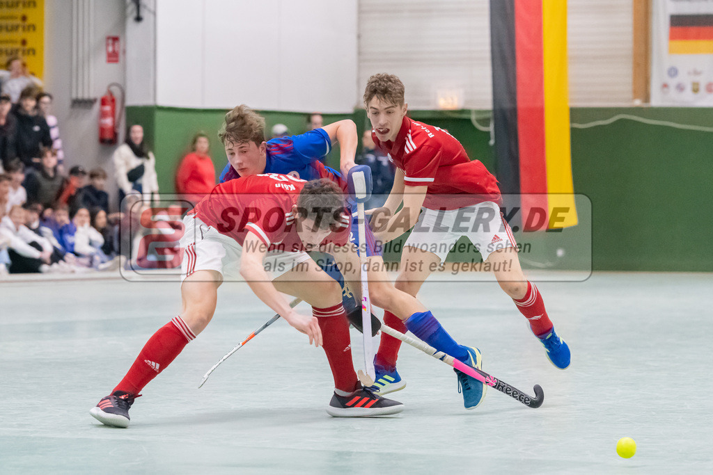 HK_20230305_106306 | Deutsche Meisterschaft MU16 Finale Mannheimer HC - Rot-Weiss Köln / Ehrungen am 5.3.2023 RWK, Köln ,