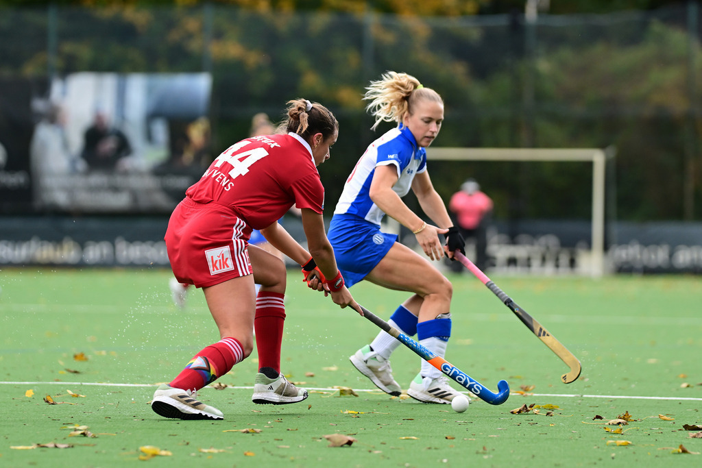 Hockey I Frauen I Saison 2023-2024 I 1. Bundesliga I Großflottbeker THGC - Rot-Weiss Köln | Der Sportfotograf. - Realisiert mit Pictrs.com