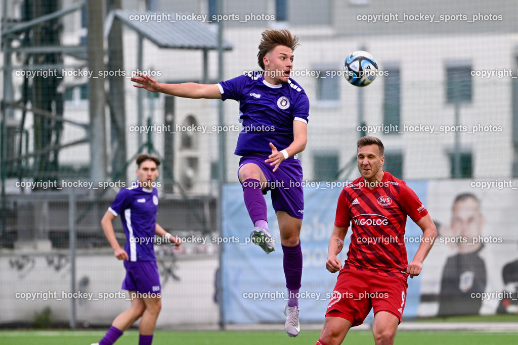 Austria Klagenfurt Amateure vs. St. Jakob im Rosenthal | #16 Sebastian Pschernig Austria Klagenfurt, #9 Walter Michal St. Jakob, Austria Klagenfurt Amateure vs. St. Jakob im Rosenthal, Austria Klagenfurt Amateure vs. St. Jakob im Rosenthal am 16.05.2025 in Klagenfurt (Wörthersee Stadion ), Austria, (Photo by Bernd Stefan)