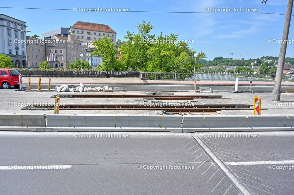 Nibelungenbrücke Linz_ 22.05.2023-4 | 22.05.2023,Nibelungenbruecke Linz, AUT, Nibelungenbruecke, Bruecke, Donau, Donauuebergang, im Bild Nibelungenbruecke, Baustelle