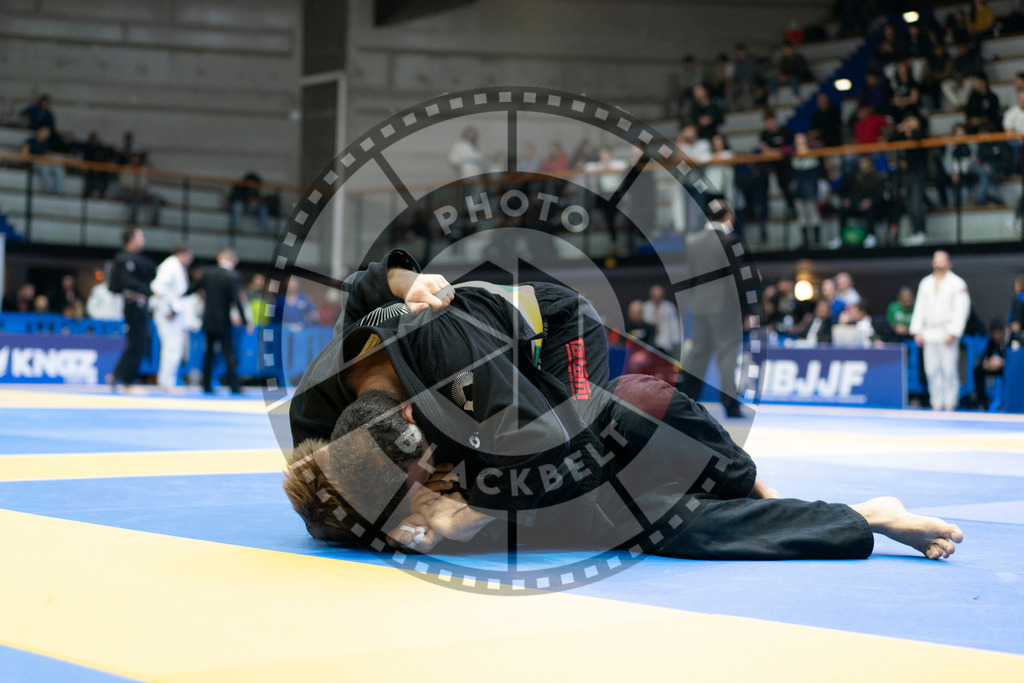 20240119PBB2865 | Fighters compete during the IBJJF European Championship in Paris, France, on January 19, 2024.