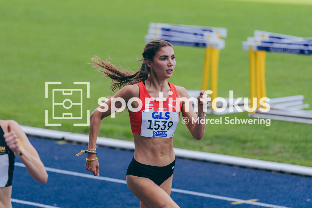 DM U23 U18 Bochum 2026 | Anna Hense (LG Olympia Dortmund) bei den Deutschen Meisterschaften der U18 &amp; U23 2026 im Lohrheidestadion in Bochum-Wattenscheid. - Realisiert mit Pictrs.com