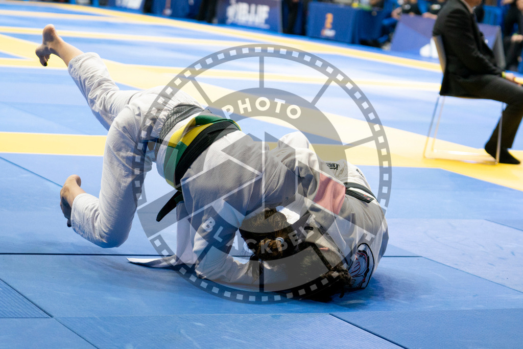 20240124PBB05234 | Fighters compete during the second day of the IBJJF European Championship in Paris, France, on January 24, 2024.