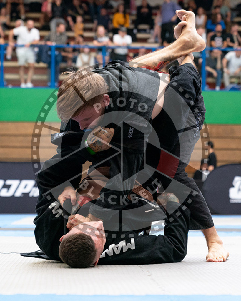 20230826PBB55623 | Fighters compete during the AJP INTLPRO BJJ and grappling competition in Hamburg, Germany, on August 26 2023.