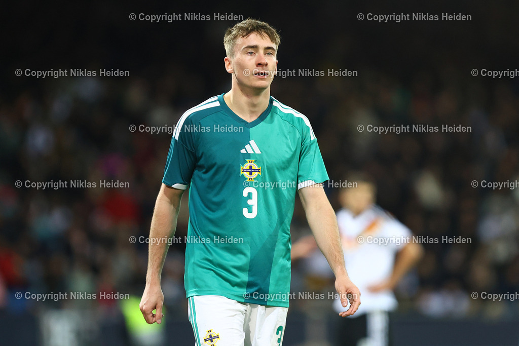 NH_DeutschlandU21_NordirlandU21_U21EMQualifikation_27032026 | #3 Jonathan Russell (Nordirland U21)Fußball I Junioren I U21-EM-Qualifikation I Saison 2025-2026 I 8. Spieltag I Deutschland U21 - Nordirland U21 I 27.03.2026 I Eintracht-Stadion