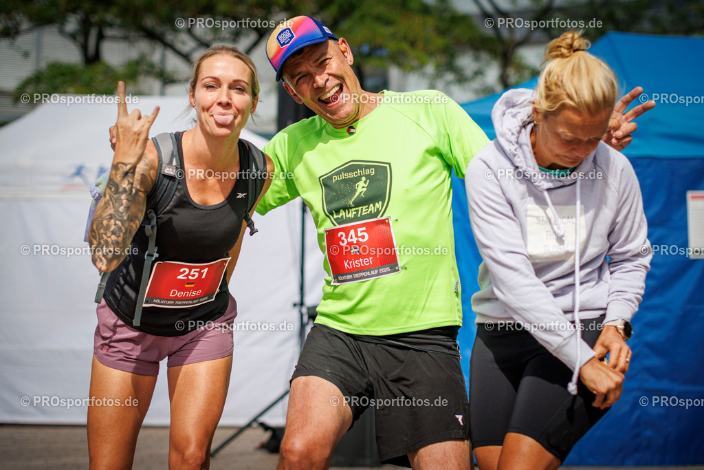 KölnTurm Treppenlauf; Köln, 03.08.2025 | Impressionen vom KölnTurm Treppenlauf am 03.08.2025 in Köln (Nordrhein-Westfalen). 