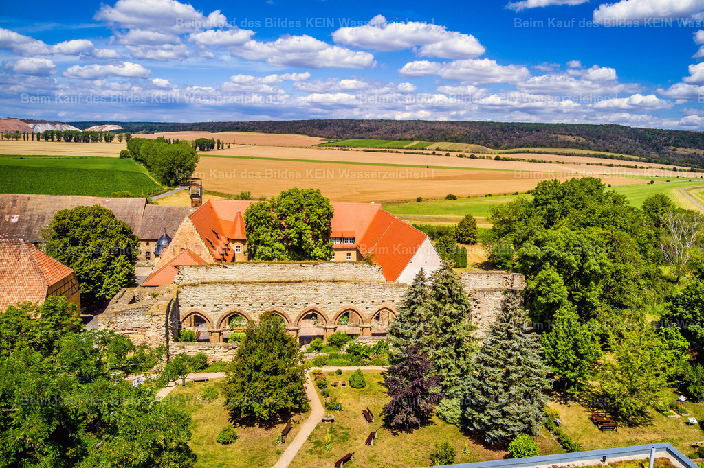 Kloster Memleben LU Luftbild-0007 | Koster Memleben - Realisiert mit Pictrs.com