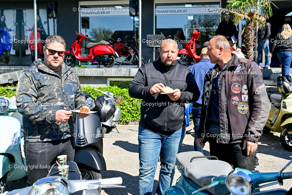 Lets Vespa togehter 2025_ Vespatreffen Neuhofen_ 27.04.2025-67 | 27.04.2025, Neuhofen, Kremsmuenster, AUT, Lets Vespa togehter 2025, Vespatreffen, im Bild Teilnehmer Vespatreffen, Motorsport Stadler©Copyright: Harald Dostal / fodo.media   Alle Bilder honorarfrei