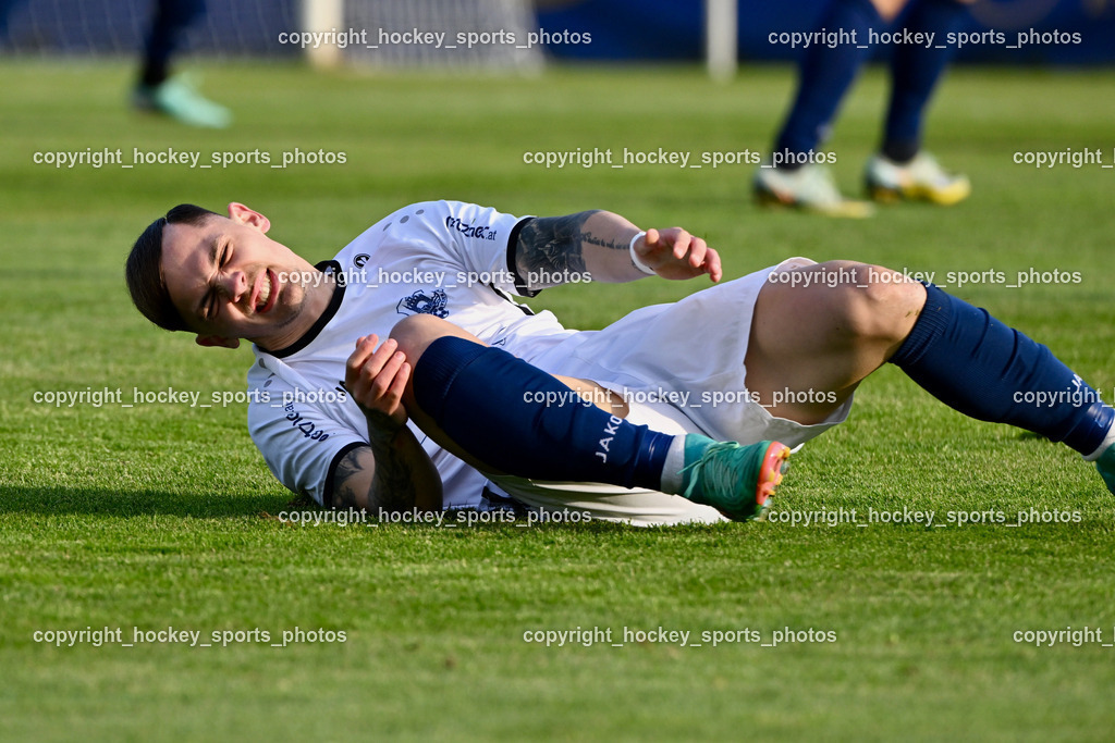 SAK vs. ATUS Velden 19.4.2024 | #9 Tom Zurga ATUS Velden, SAK vs. ATUS Velden 19.4.2024, SAK vs. ATUS Velden am 19.04.2024 in Klagenfurt (Sportpark Welzenegg), Austria, (Photo by Bernd Stefan)