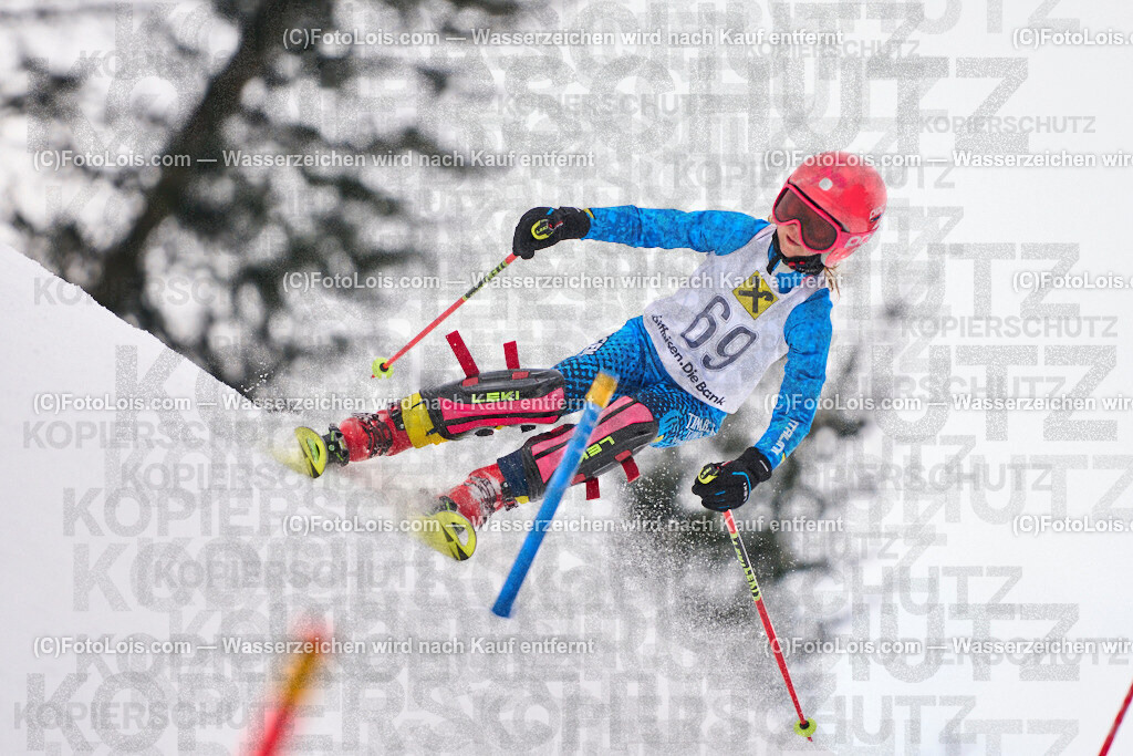 ALP3617_KinderCup-SL_STMK_Strallegg_Selinger Hanna | Raiffeisen KINDERCUP Alpin, SLALOM auf der JogllandStreif in Strallegg am So 23. Februar 2025. Veranstaller: Steirischer Skiverband (5000). Skiunion Strallegg (5197).