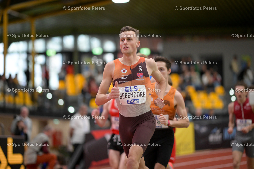 DM Halle 2026_Samstag-25 | 28.02.2026, xkaix, Leichtathletik Deutsche Meisterschaften Halle 2026,  v.l. Karl Bebendorf (Dresdner SC 1898) - Realisiert mit Pictrs.com