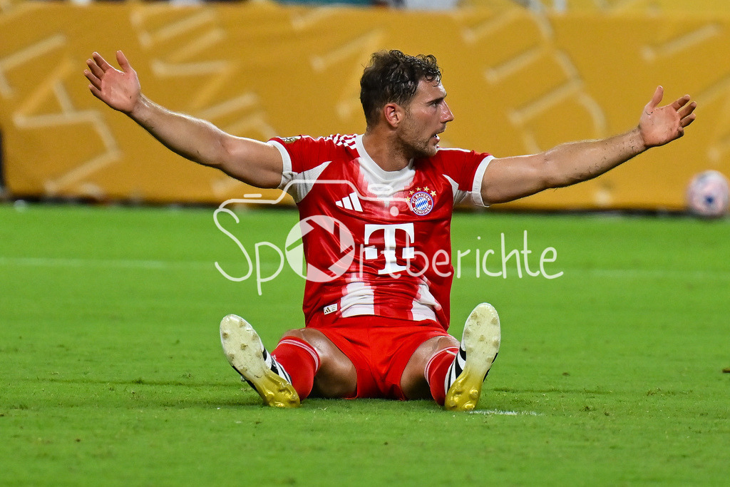 FC Bayern München - Boca Juniors | im Bild Leon GORETZKA (FC Bayern Muenchen 8) / Einzelfoto / Freisteller / FIFA Club World Cup: FC Bayern Muenchen - Boca Juniors, Hard Rock Stadium am 20.06.2025 / NOT FOR SALE IN USA