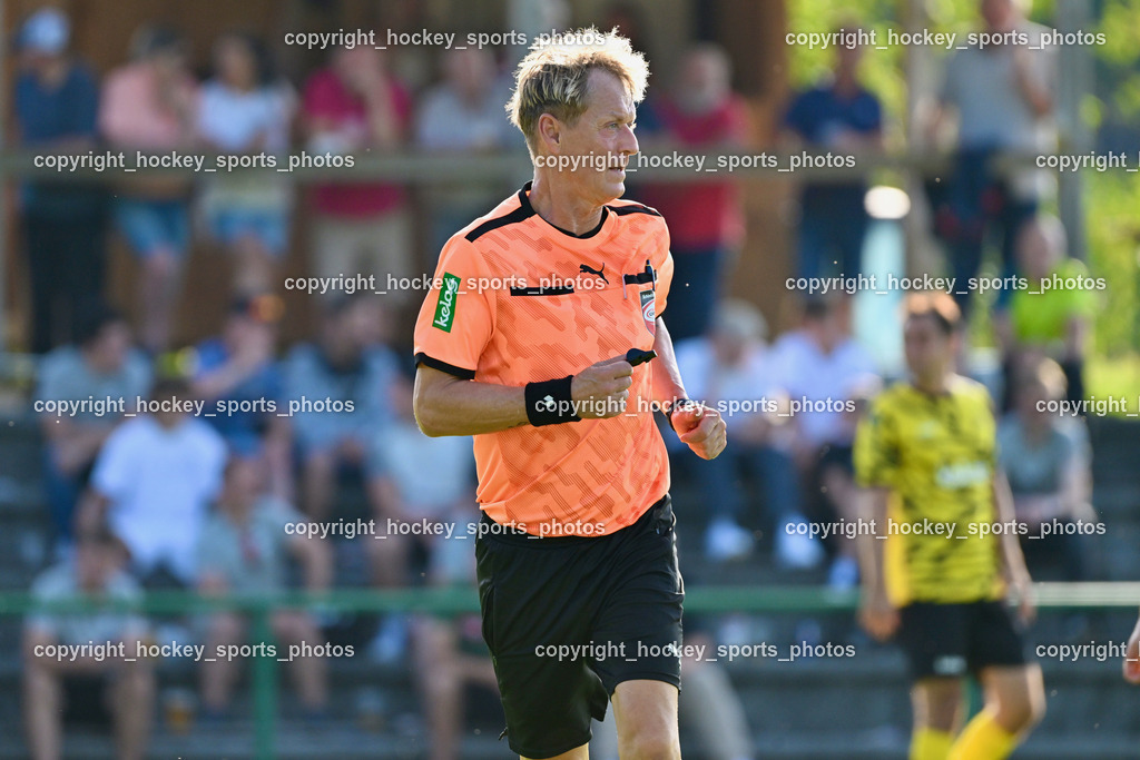 FC Faakersee vs. Rapid Lienz  | Paul Fischer Referee, FC Faakersee vs. Rapid Lienz , FC Faakersee vs. Rapid Lienz  am 04.08.2024 in Faakersee (Sportplatz Faakersee), Austria, (Photo by Bernd Stefan)