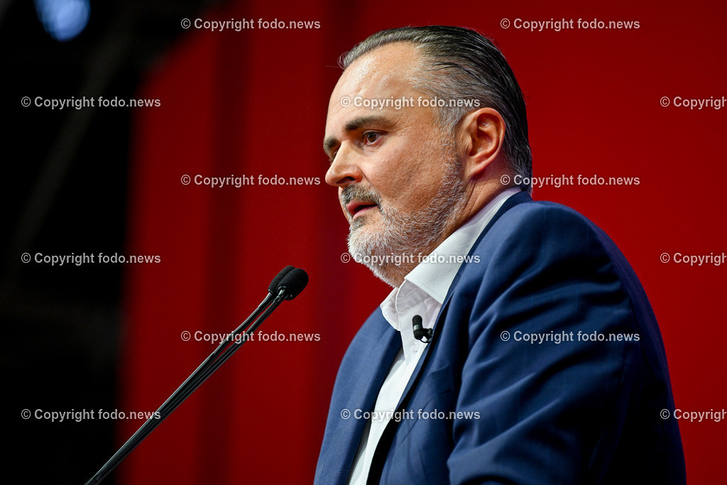 Bundesparteitag SPOE in Linz Design Center_ 03.06.2023-57 | 03.06.2023, Linz, AUT, Bundesparteitag SPOE in Linz Design Center, im Bild Hans-Peter Doskozil (SP, LH Burgenland)