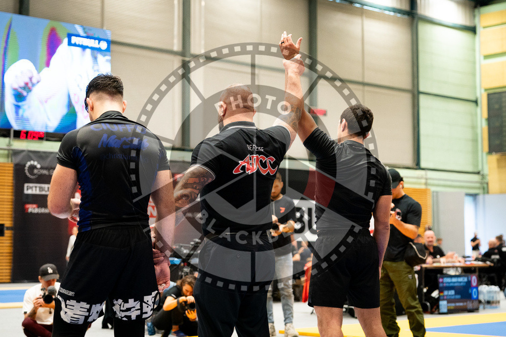 20250906PBB0652 | Fighters compete during the ADCC European Trials  competition in Warsaw, Poland, on September 6, 2025.