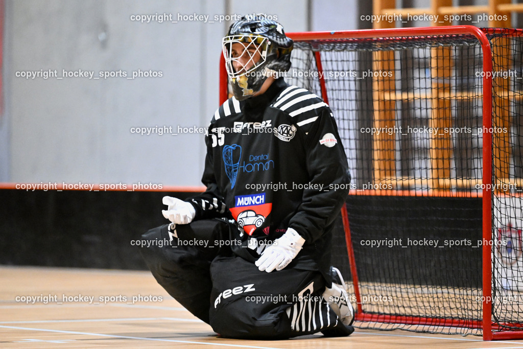 KAC Floorball vs. VSV Unihockey | #55 Maximilian Obereder KAC Floorball, KAC Floorball vs. VSV Unihockey, KAC Floorball vs. VSV Unihockey am 21.03.2026 in Klagenfurt (Ballspielhalle Waidmannsdorf), Austria, (Photo by Bernd Stefan)