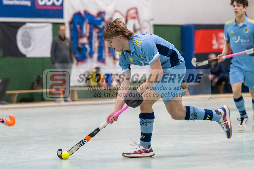 SFE_20230305_0028 | Deutsche Meisterschaft Männliche U16 Halle 2023 am 05.03.2023 in Köln (KTHC Stadion Rot-Weiss Köln Tennis and Hockey Club), Photo: Stephan Fehrmann 2022 (Sports-Gallery)