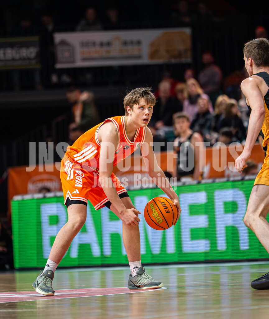 Basketball I Herren I Saison 2025-2026 I ProB Nord I 18. Spieltag I Rasta Vechta II - LOK Bernau-18 | Epke Kruthaup (2,Rasta Vechta II) - Realisiert mit Pictrs.com