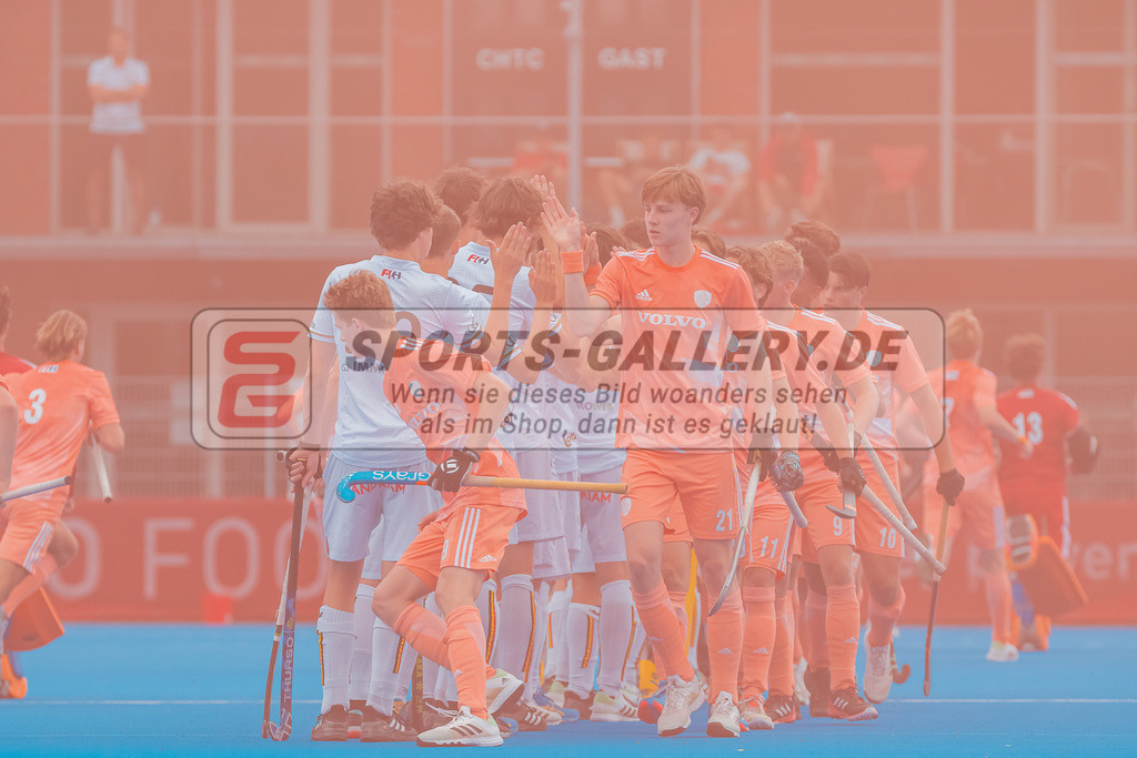 HK_20230715_102214 | Euro Hockey MU18 SF1 Belgium vs Netherlands  Championship Girls &amp; Boys am 15.7.2023 CHTC , Krefeld ,