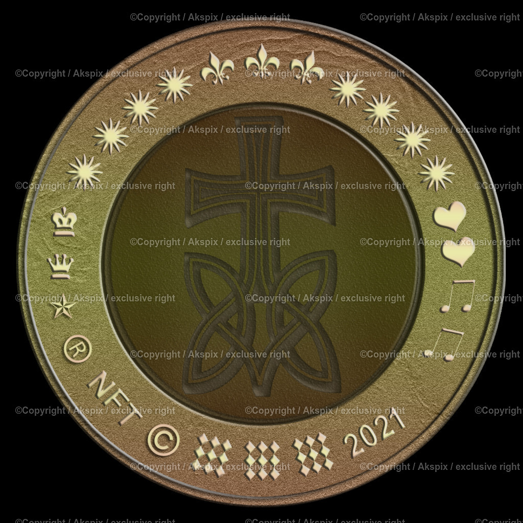 NFTs_Coin-Cross-2021-2 | Die Bildagentur Akspix ist eine Online-Bildagentur und bietet professionelles und kreatives Bildmaterial Royalty free und Rights Managed. Bildarchiv Akspix bietet eine große Auswahl an kreativen und klassischen Motiven.Frankfurt Fotograf, Fotoshooting