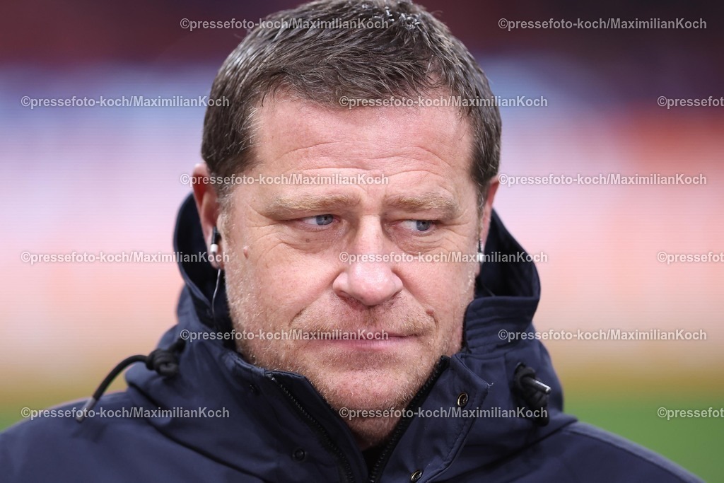 Lev15022501165 | 15.02.2025, Fußball, Bayer 04 Leverkusen - FC Bayern München, 1. Fußball Bundesliga, 22. Spieltag, BayArena, Saison 2024 2025: Max Eberl (Sportvorstand FC Bayern) DFB regulations prohibit any use of photographs as image sequences and or quasi-video.