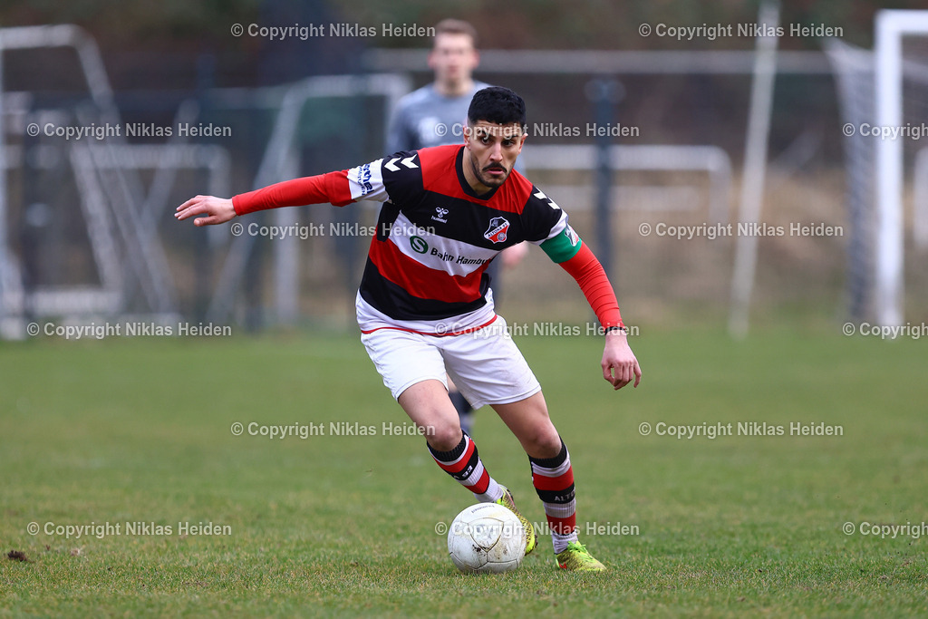NH_Altona93_TSVBuchholz08_OberligaHamburg_01032025 | #7 Bilael-Pascal El-Nemr (Altona 93)Fußball I Herren I Gamesright Oberliga Hamburg I Saison 2024-2025 I 25. Spieltag I Altona 93 - TSV Buchholz 08 I 01.03.2025 I Adolf-Jäger-Kampfbahn