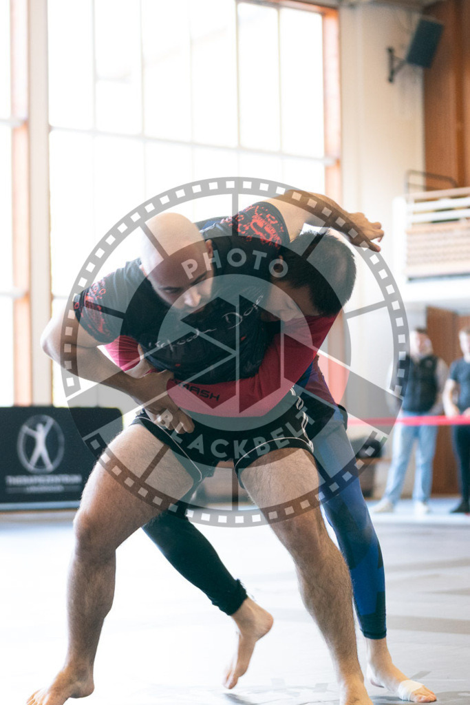 20250329PBB0364 | Fighters compete during the International Luta Livre (ILLCS) Germany IX Spring 2025 Competition spring on March 29, 2025 in Hannover, Germany.© Chiara Dazi