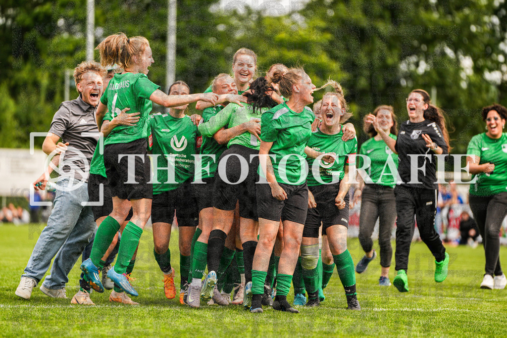 GER, FC Hauingen - SV Waldhaus, Frauen-Fussball, Rothaus Bezirkpokal, Finale, Saison 2024/2025, 29.05.2025 | GER, FC Hauingen - SV Waldhaus, Frauen-Fussball, Rothaus Bezirkpokal, Finale, Saison 2024/2025, 29.05.2025Foto: TH Fotografie/Alessio Bosco