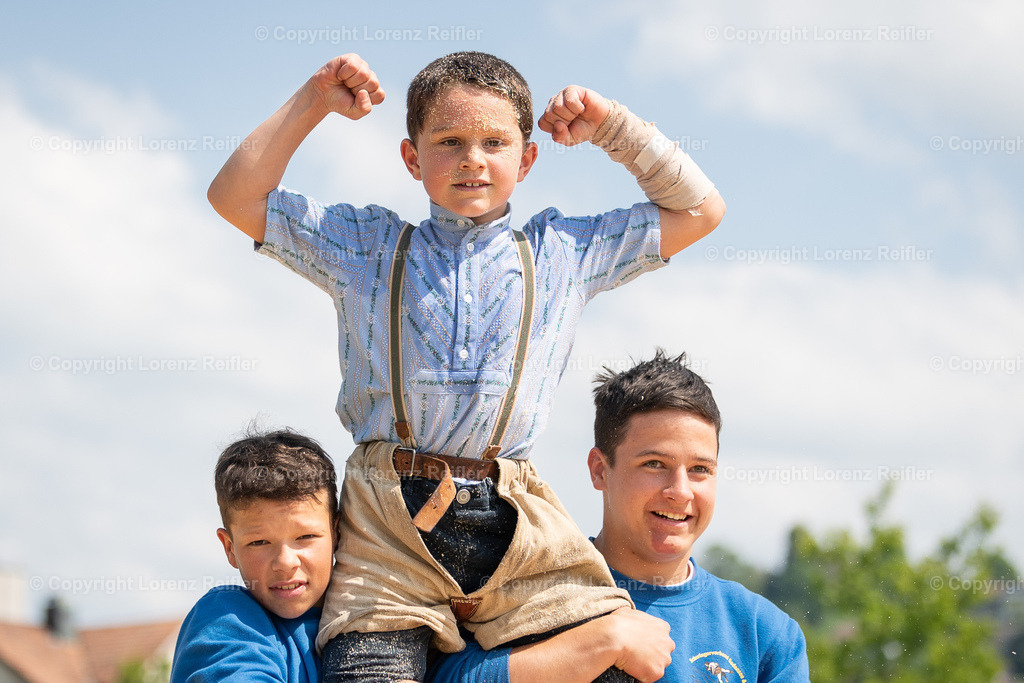 Schwingen -  Herisauer Buebeschwinget 2023 | Herisau Ebnet, 27.5.23, Schwingen - Herisauer Buebeschwinget.