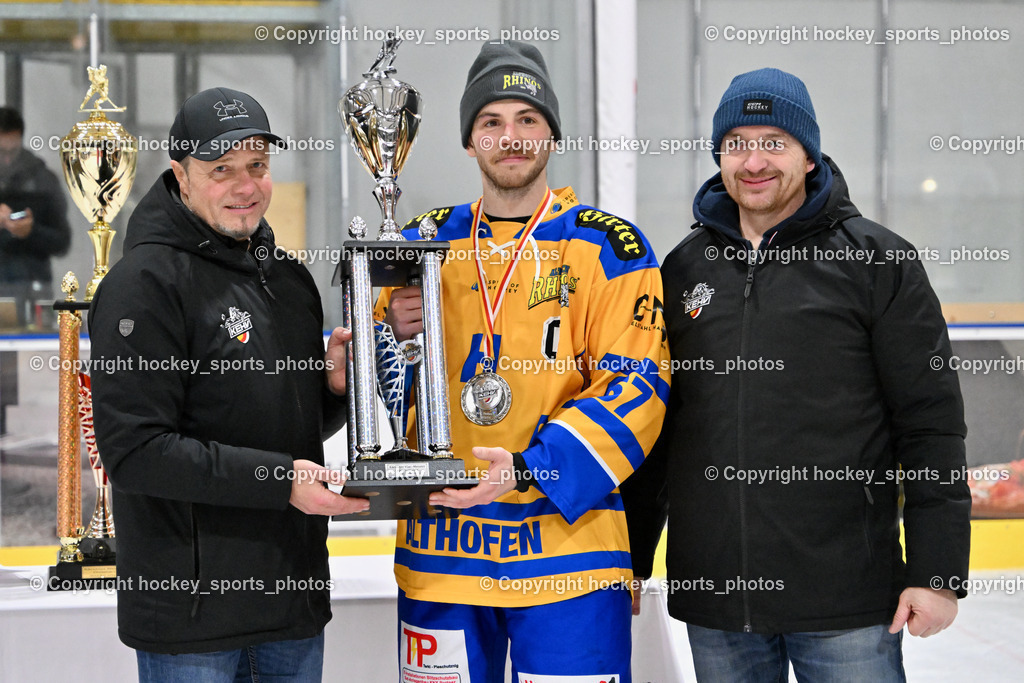 ESC Steindorf vs. EHC Althofen 8.3.2024 | ESC Steindorf vs. EHC Althofen 8.3.2024, ESC Steindorf vs. EHC Althofen Meisterfeier am 08.03.2024 in Steindorf (Ossiachersee Halle), Austria, (Photo by Bernd Stefan)