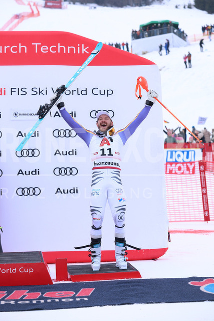 Audi FIS Ski World Cup: Men’s Slalom – Hahnenkamm Race, Kitzbuehel | Kitzbuehel, Austria, 25.Jan.26 - Alpine Skiing - FIS World Cup, Hahnenkamm Race, Slalom, men. The image shows STRASSER Linus (GER, Head).