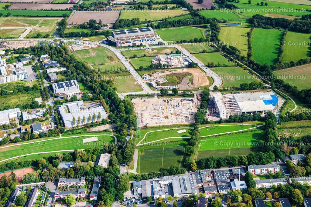 Hamburg_Rahlstedt_Gewerbegebiet_Höltingbaum_ELS_5698250923 | HAMBURG 25.09.2023 Industrie- und Gewerbegebiet " Höltingbaum " in Hamburg Rahlstedt, Deutschland. // Industrial and commercial area "Hoeltingbaum" in Hamburg Rahlstedt, Germany. Foto: Martin Elsen
