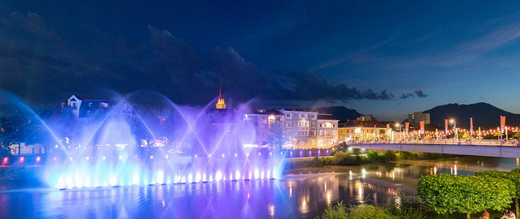 Villach DRAUpuls | villach in Kärnten / Österreich Wasserspiele