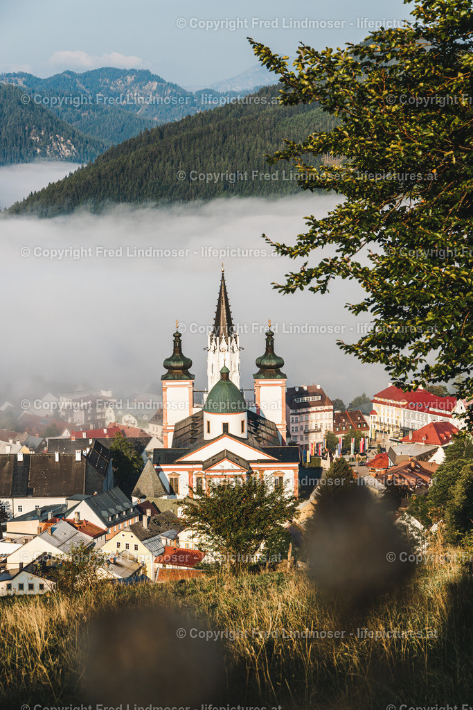 Basilika Mariazell Herbstnebel Stehralm-28548 | Fotos und Fotoprodukte - Realisiert mit Pictrs.com