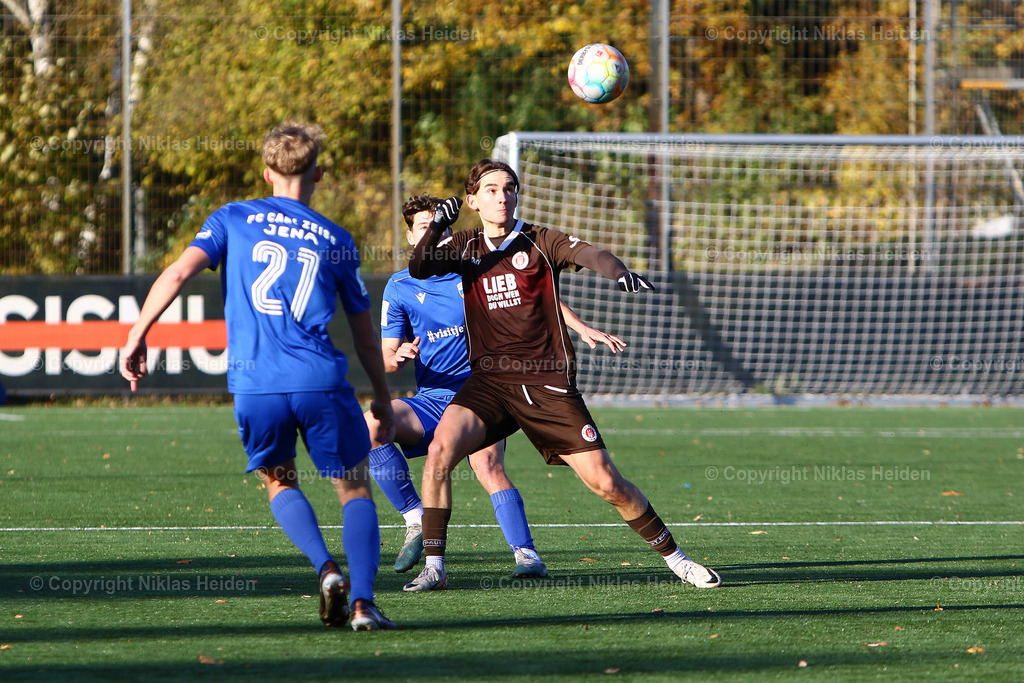 NH_FCStPauliU19_CarlZeissJenaU19_U19Bundesliga_18112023 | #11 Luis Enzo Jahraus (FC St. Pauli U19)

11. Spieltag I A-Junioren Bundesliga Nord/Nordost I 18.11.2023